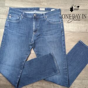 AG Adriano Goldschmied The Tellis Straight Leg Jeans Size 36X34